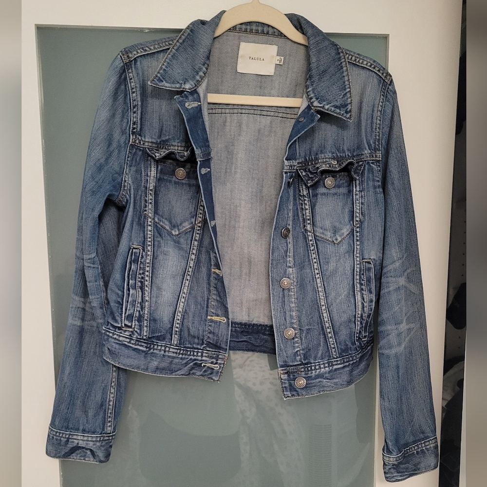 Talula Blue Jean Jacket Classic Denim Style